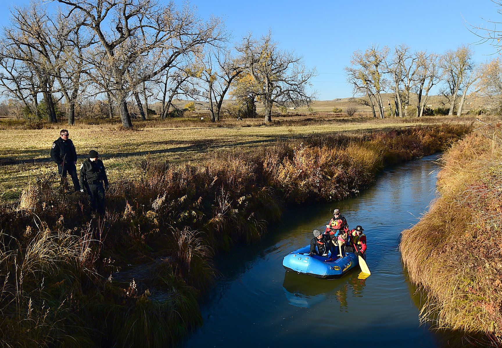 Pryor Creek boat